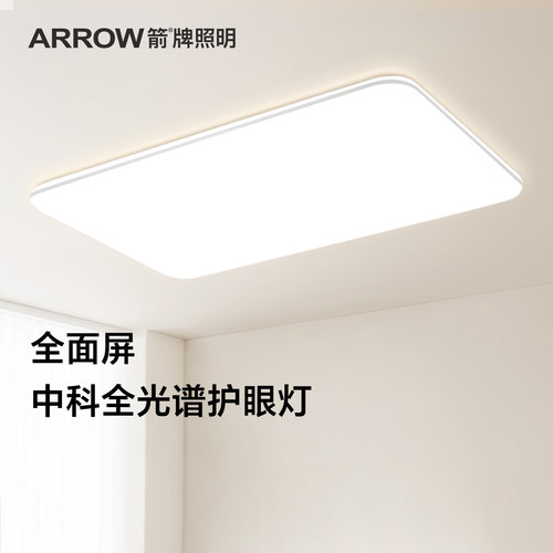 箭牌眼卫士护眼吸顶灯客厅灯智能简约现代大气全光谱全屋灯具套餐
