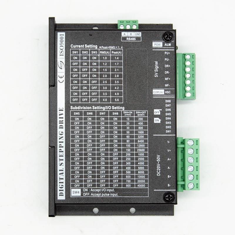 485通讯57/86步进电机控制器驱动器ModBusDM54R2的DM860H调速