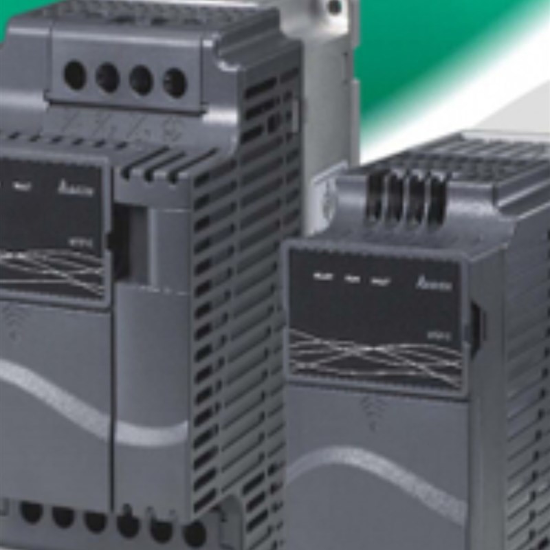 全新台达变频器0.75kw 220v单相通用迷你型变频器台达VFD007M21A