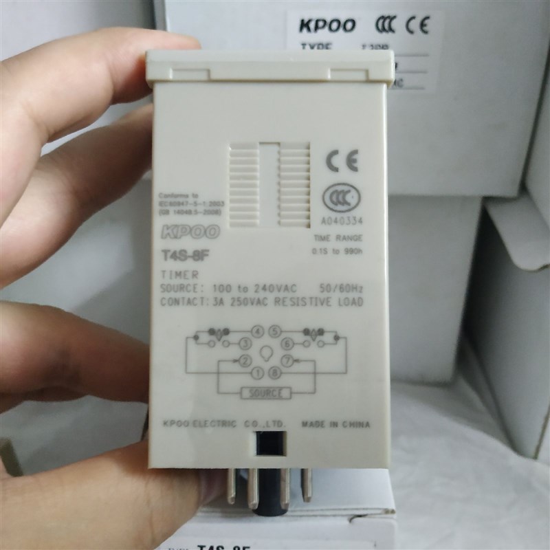 开普KPOO双时间循环数显时间继电器T4S-8F(DH48S-S/2Z)