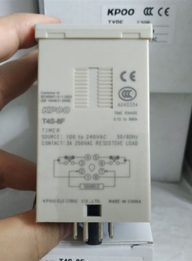 开普KPOO双时间循环数显时间继电器T4S-8F(DH48S-S/2Z)
