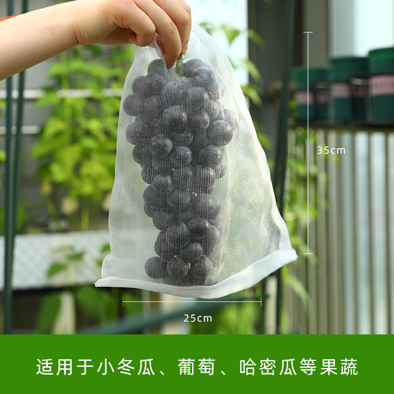 防虫防鸟护挑网袋草莓防果蝇果树袋瓜果葡萄芒果水果瓜果套袋