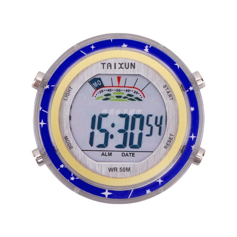 电动车防水电子表机车户外车载防雨时间电子钟