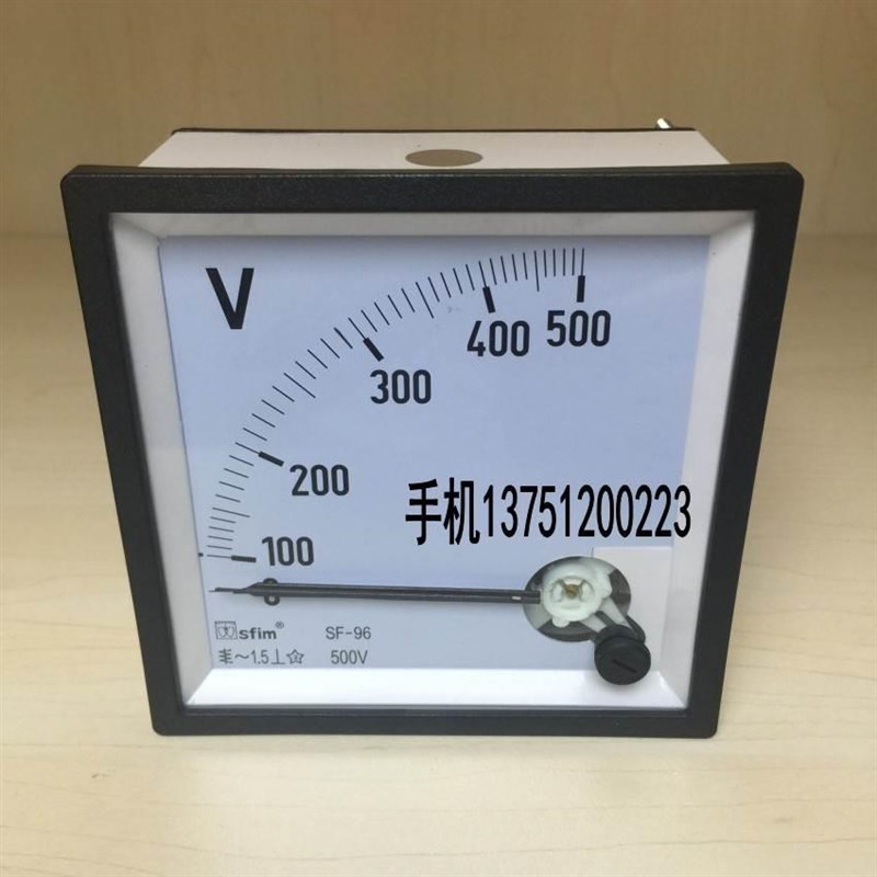 SF-96指针式电压表 电流表 频率 因数 转速表 功率表 SFIM面板表