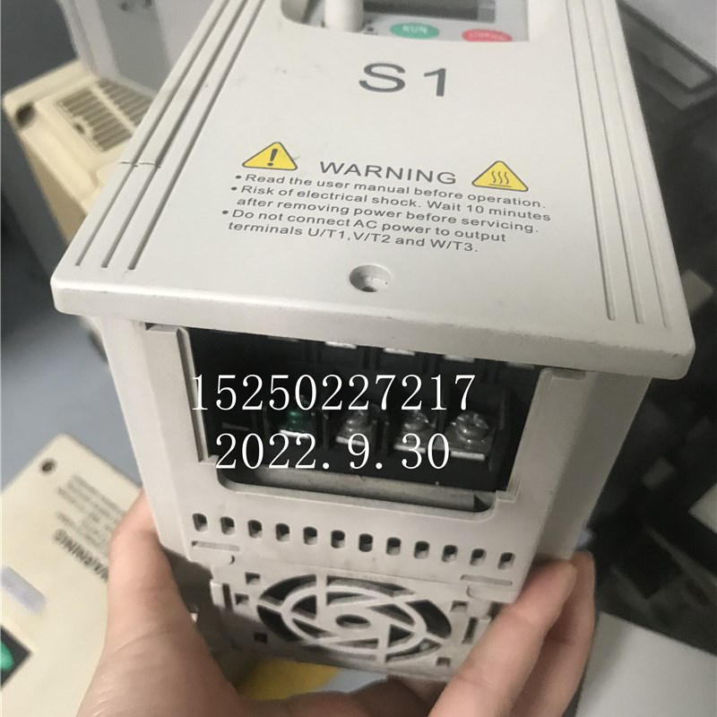 台达S1系列变频器 VFD015S43D 1.5KW 380V 原装拆机质量保证现货
