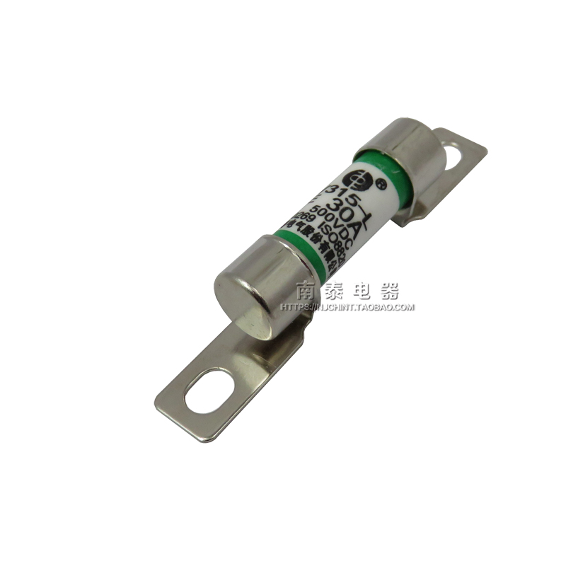 西安中熔保险丝EV315-L 3E 30A直流熔断体500VDC汽车熔断器gR快速