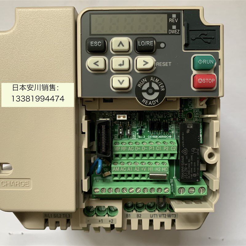 日本安川变频器GA500 CIPR-GA50B4007ABBA 3KW/2.2KW 全新原装