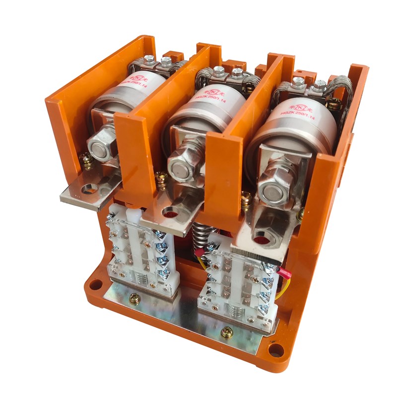 华光真空接触器CKJ5-125A/250A/400A/630A/100T0A全系列纯紫铜排