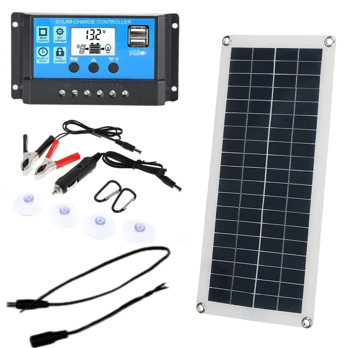 新款热卖柔性太阳能USB充电板