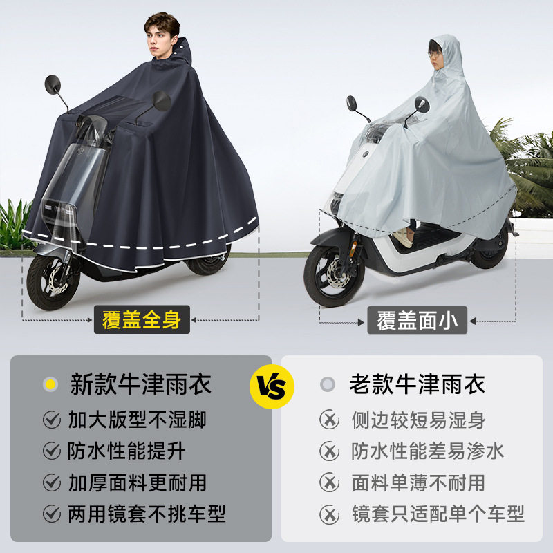 雨衣电动车摩托车成人户