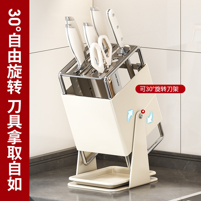 不锈钢厨房刀架置物架菜