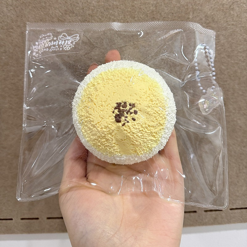 你的树林捏～麻赖旺仔大馒头冻黄油手感～手工自制捏捏乐解压玩具