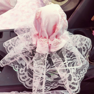 汽车蕾丝排挡套汽车挡把套蕾丝挂挡套车用手拉档套汽车排档套挡把