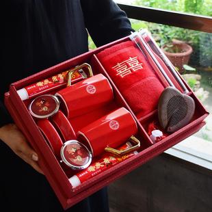 洗漱结婚用品大全女方嫁妆娘家备婚礼高端行李箱礼盒 陪嫁箱套装