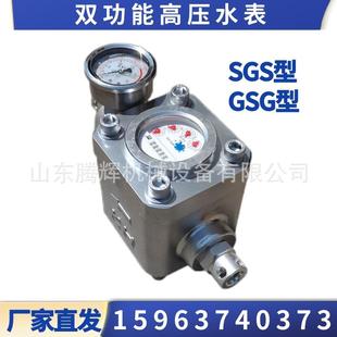 煤层高压水表ZGS/SGS/SGZ双功能高压注水表16/25MPA高压水表