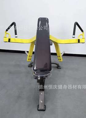 直销健身房上斜飞鸟训练器商用力量健身器材挂片式健身夹胸机