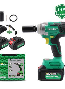 直销无刷电动扳手300N大扭力锂电充电冲击扳手汽修CEUL