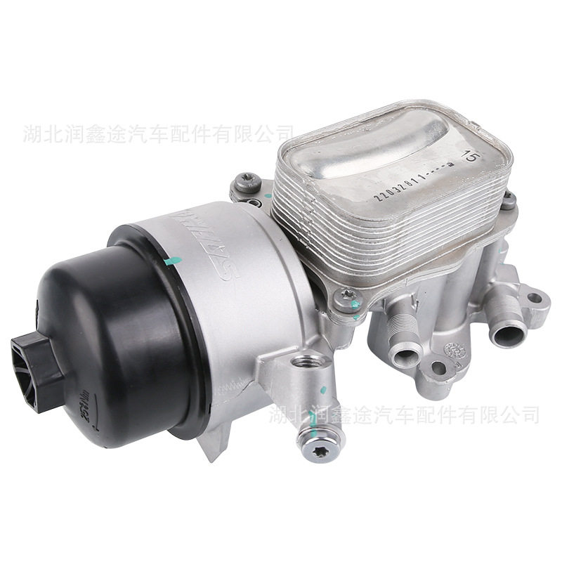1103T5114286437450机油滤清器底座总成V86437458适用标致雪铁龙图片