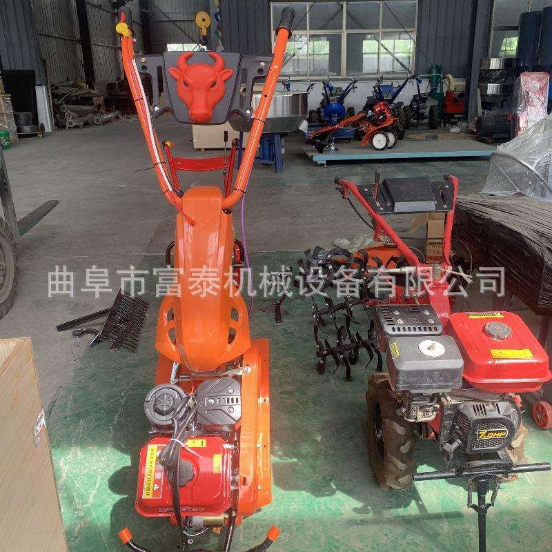 农用翻地开荒开沟机履带式链轨微耕机多功能旋耕机销售