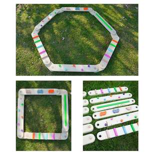 平衡木木质儿童平衡板感统训练器材组合室内外触觉板独木桥过河桥