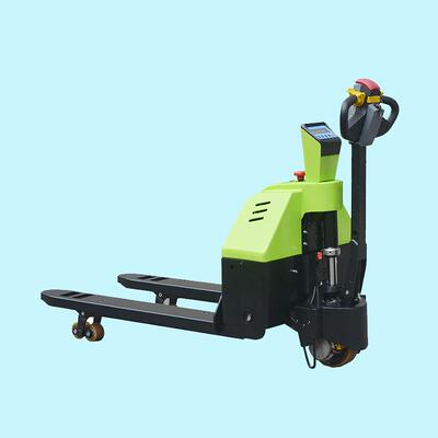 供应电动升降叉车秤移动地磅手推液压地牛称重搬运车SL15D唧车