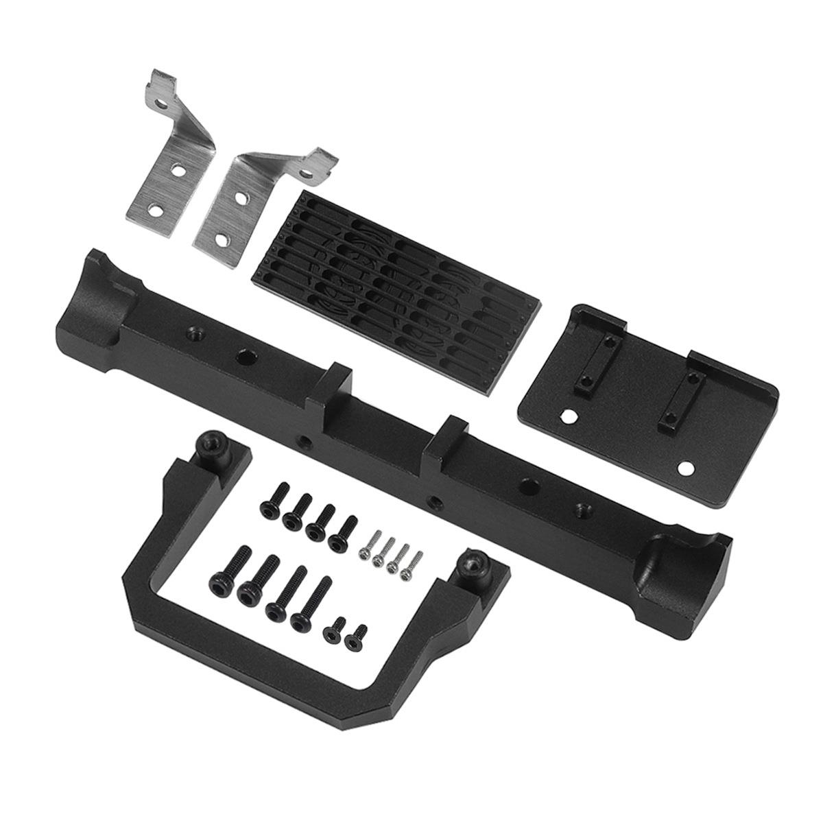 1/18TRX-4M路虎卫士经典保险杠前保险杠后杠（带散热风扇）