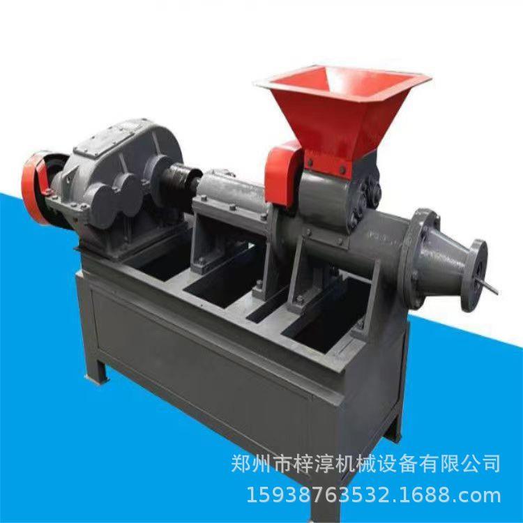 全自动煤粉碳粉煤棒机烧烤炭制棒成型机140型碳粉煤粉挤压成型机