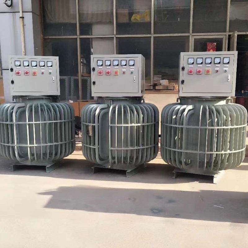 三相油浸式感应稳压器TNSJA-100KVA隧道矿井机械无触点升压稳压器