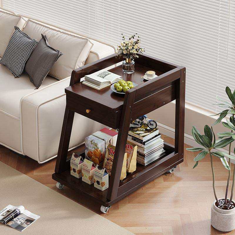 可移动沙发边几客厅沙发小户型边柜侧边小茶几茶台轻奢高级感角几