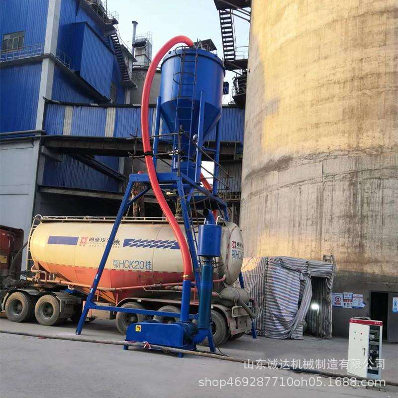 湛江水泥厂圆筒仓清灰气力输送机200型罗茨风机负压吸灰机