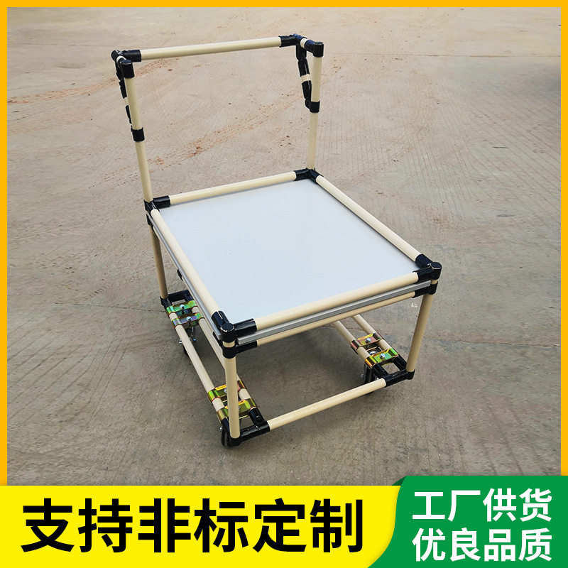 仓库电商手推车分拣车精益管周转车拣货车物流仓库搬运拉货推车