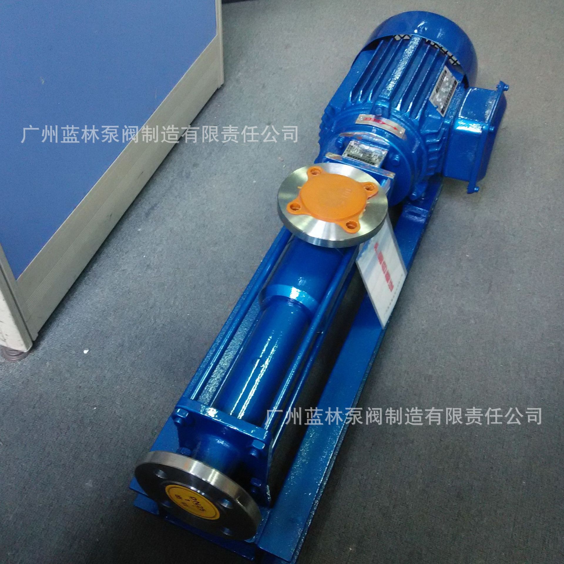 304不锈钢污泥单螺杆泵G13-2浓浆不锈钢螺杆泵