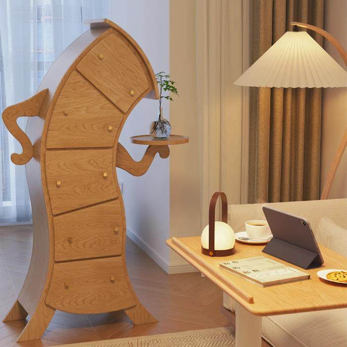 迷你叉腰柜家用创意实木斗柜异形柜子家具装饰收纳客厅卧室储物柜,住宅家具,斗柜,淘宝优惠券,粉丝福利购,淘宝优惠卷