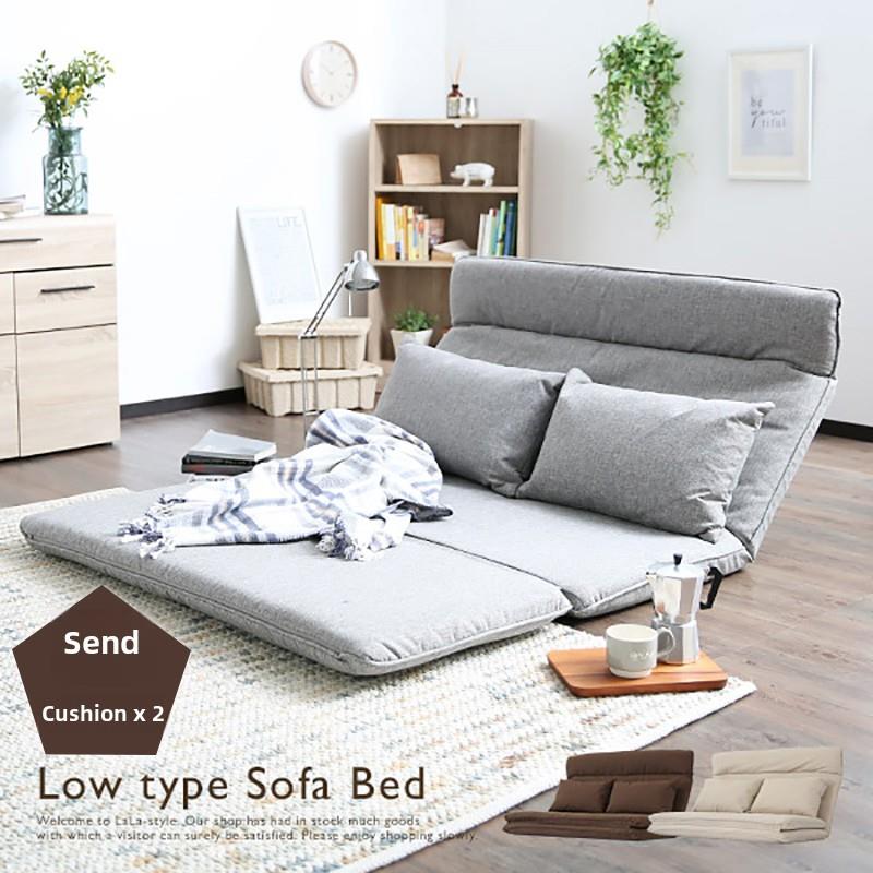 日式休闲榻榻米床垫可折叠多功能豆袋床地板睡垫单人双人午休