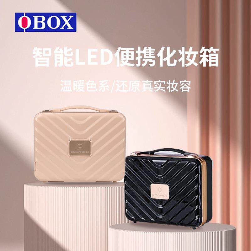网红化妆包ins风超火小号便携女旅行大容量洗漱化妆箱手提工具箱