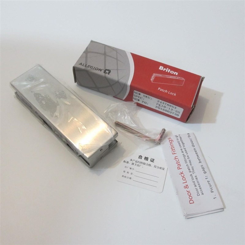 安朗杰ALLEGhLON必腾Briton玻璃门门夹地弹簧门夹PF10 下夹