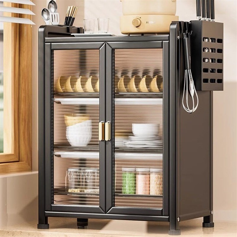 厨房置物架沥水碗架碗柜多t功能台面放碗筷碗盘收纳餐具家用储物
