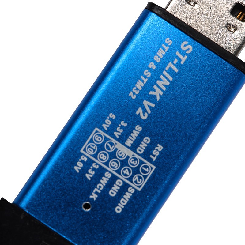 ST-LINK V2 STM8/STM32仿真器编程器 stlink下载器线