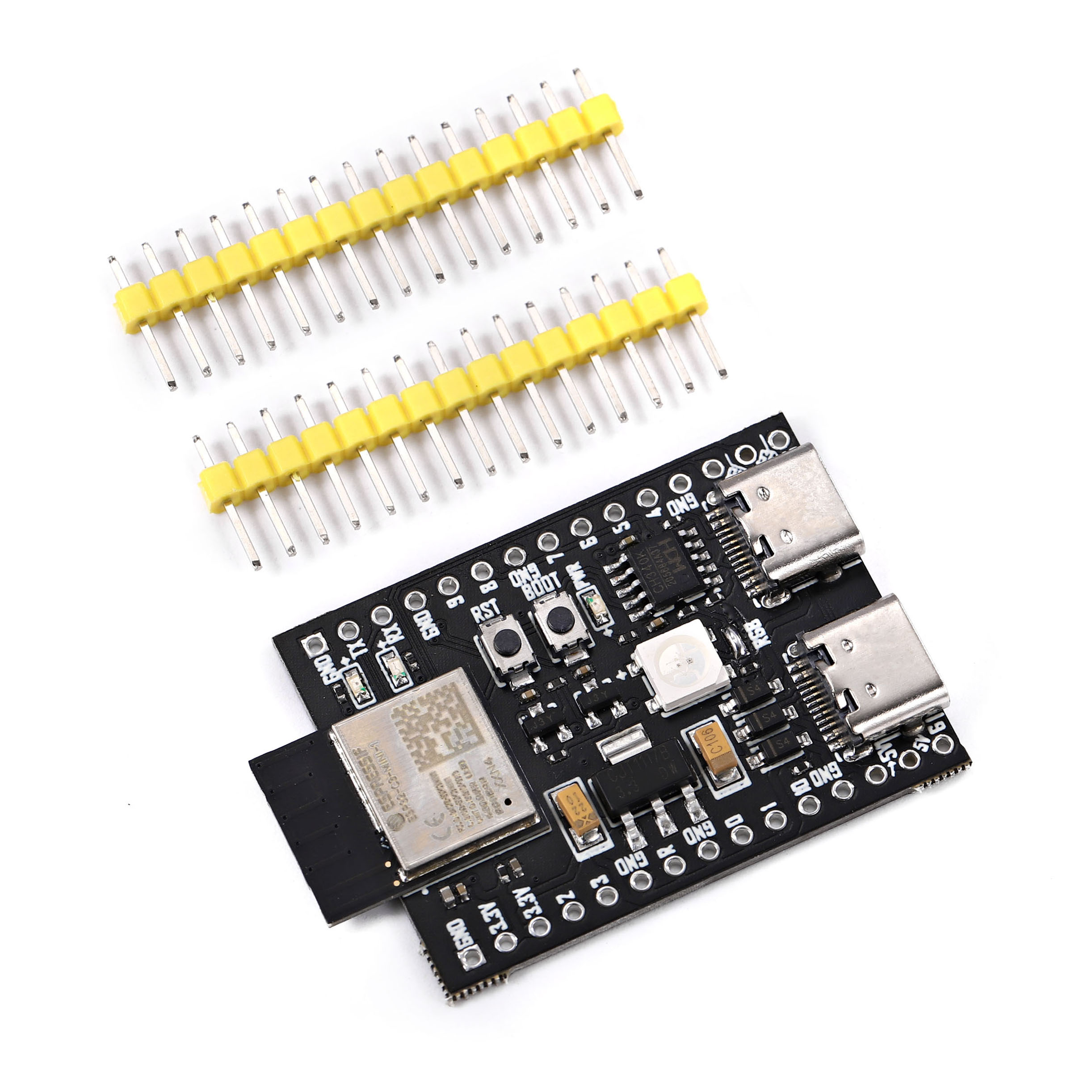 ESP32-C3-DevKitM-1 乐鑫ESP32-C3开发板核心板ESP32-C3-MINI-1