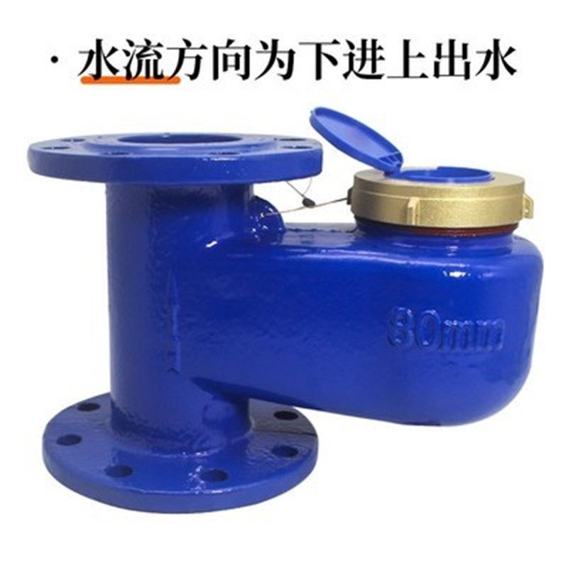 304不锈钢e法兰水表 立式法兰水表 耐酸碱法兰水表DN25 DN40 50 6