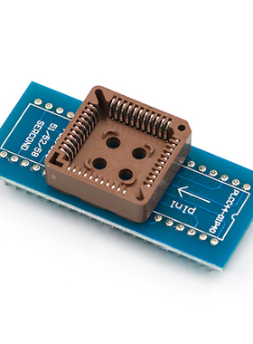 PLCC44转DIP40 简易座 转换座 测试座 烧录座 IC测试座