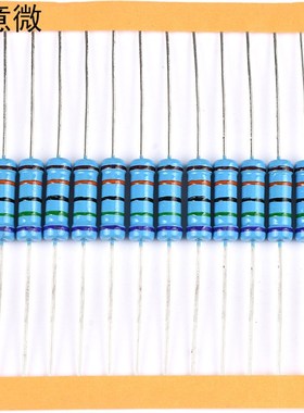 47K 51K 56K 62K68K75K82K91K 100K欧1%金属膜电阻1/6W1/4W1W2W3W