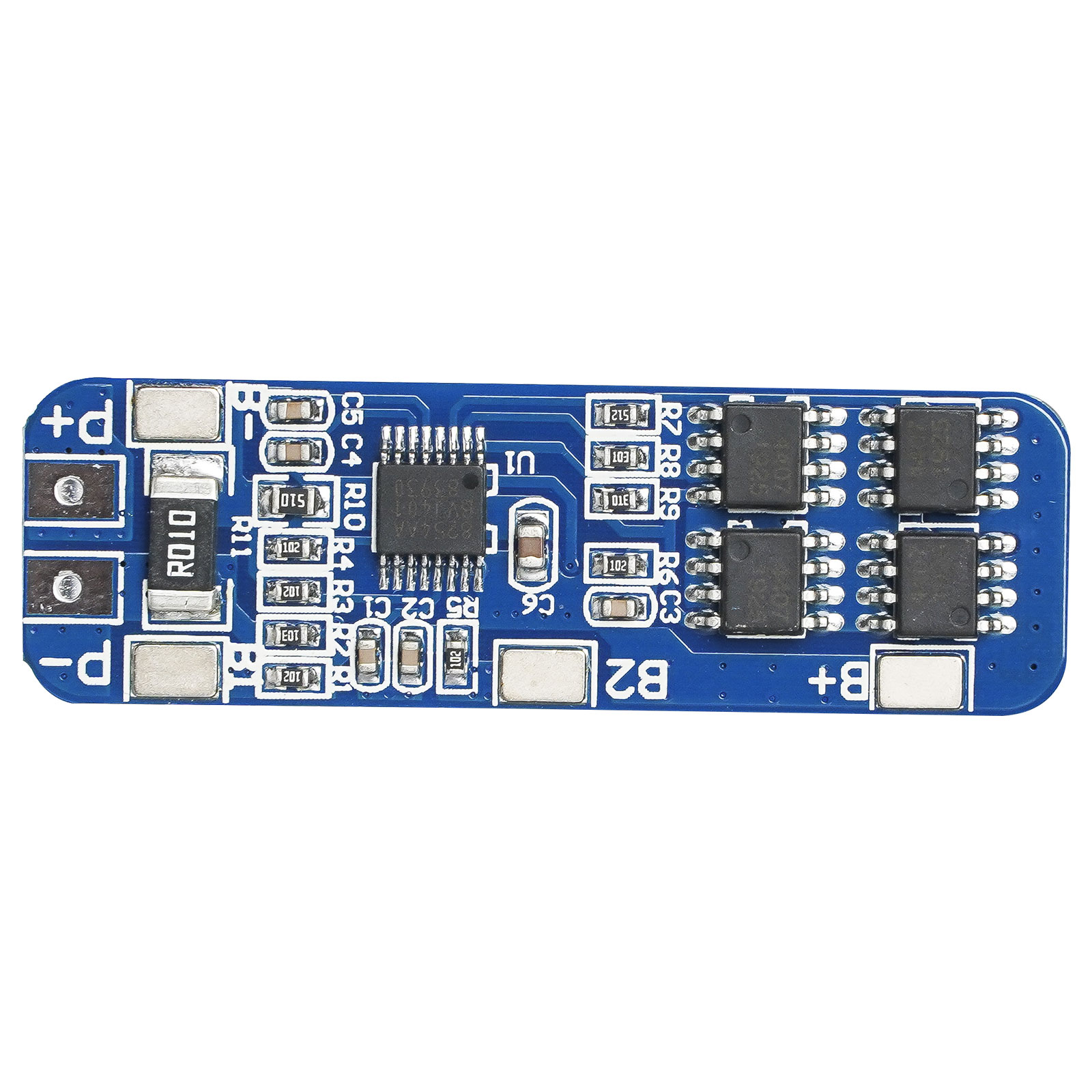 3串12V18650锂电池防过充 过放保护板11.1V 12.6V峰值10A过流保护