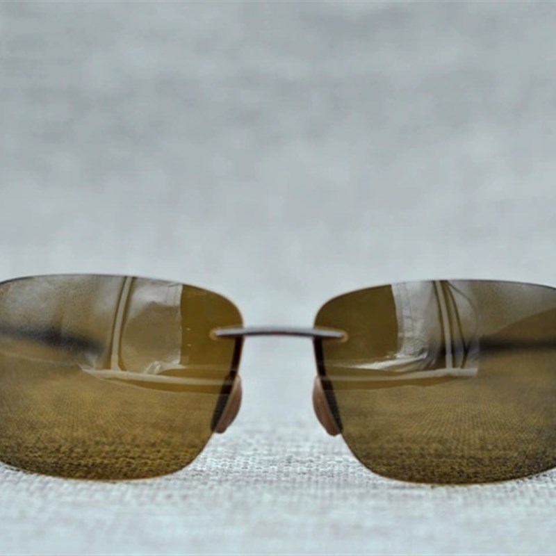 茂宜吉姆同款运动尼龙无框偏光TR90墨镜超轻运动方形太阳镜MJ422