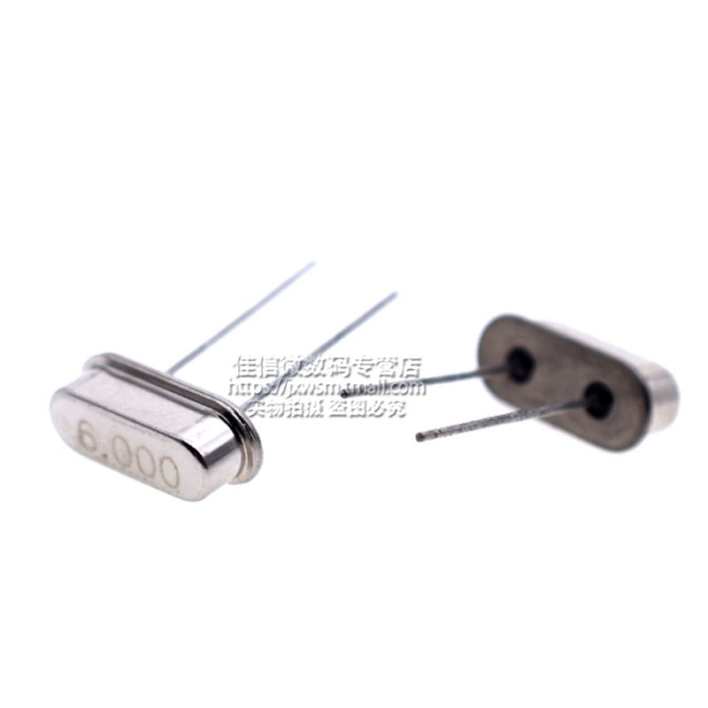 无源晶振 6.000MHZ 6M HC-49S封装