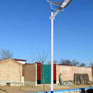 极速太阳能路f灯家用庭院灯户外防水一体化5米6米200w300w瓦新农