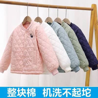 极速校服神器儿童羽绒棉服内胆棉衣D棉袄内搭男童女童中大童冬季