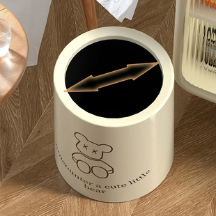 极速垃圾桶家用大容m量客厅简约轻奢厨房卧室带盖大号纸篓垃圾筒