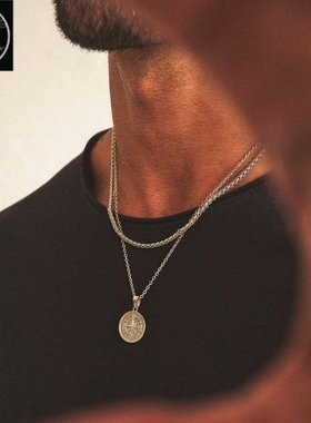 极速Chain men man gold NecklacAe Star Gift Design Jewelry Pu