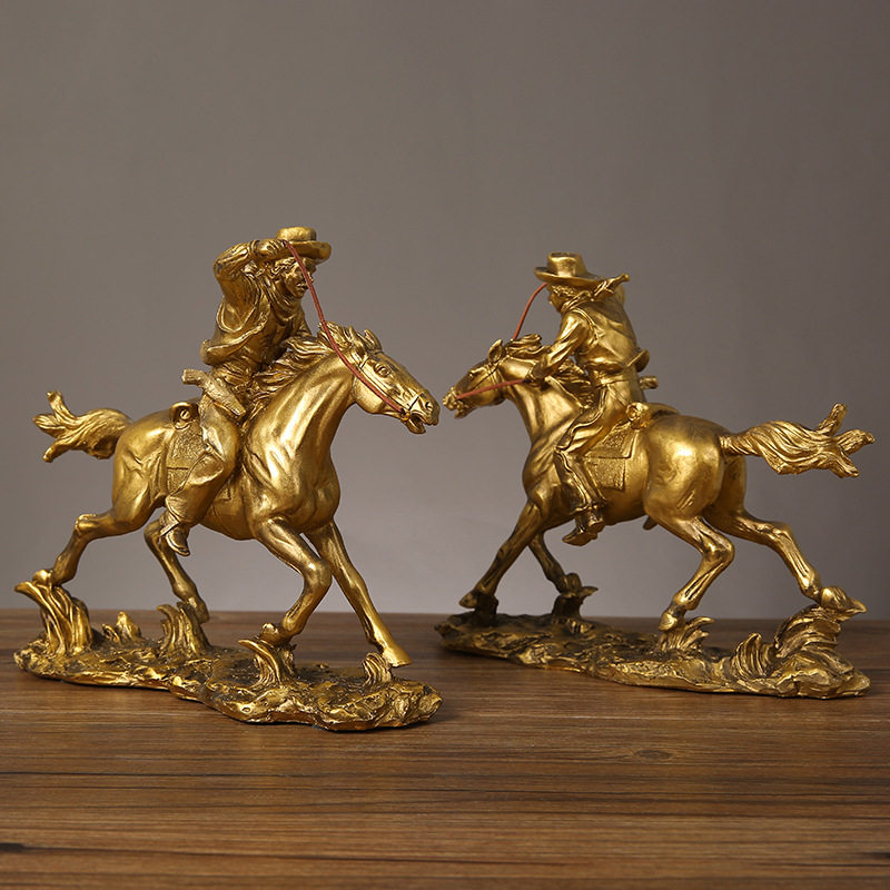 极速厂家创意g一马当先树脂摆饰客厅酒柜电视柜招财装饰品摆设开,特色手工艺,其他特色工艺品,淘宝优惠券,粉丝福利购,淘宝优惠卷